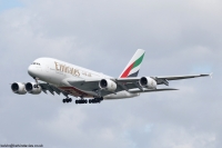 Emirates A380 A6-EVG