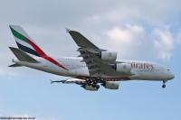 Emirates A380 A6-EVO