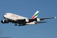 Emirates A380 A6-EVR