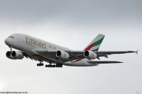 Emirates A380 A6-EVR