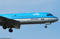 KLM Cityhopper Fokker 70 PH-KZD