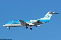 KLM Cityhopper Fokker 70 PH-WXD