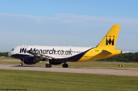 Monarch Airlines A320 G-MRJK