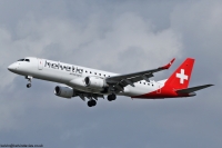Helvetic Airways Embraer 190 HB-JVR