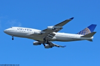 United Airlines 747 N104UA