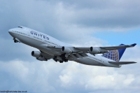 United Airlines 747 N121UA