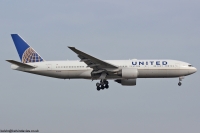 United Airlines 777 N229UA