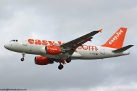 easyJet A319 G-EZED