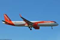 easyJet UK A321NEO G-UZMM