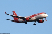 easyJet Switzerland A320 HB-JXQ