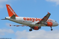 easyJet A319 HB-JYG