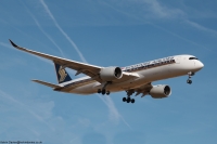 Singapore Airlines A350 9V-SJC