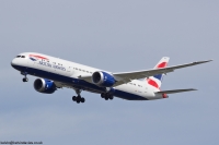 British Airways 787 G-ZBKF