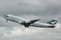 Cathay Pacific Airways 747 B-HKU