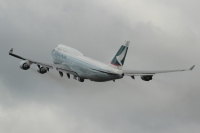 Cathay Pacific Airways 747 B-HKU