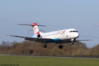 Austrian Airlines Fokker F100 OE-LVC