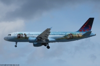 Brussels Airlines A320 OO-SNE
