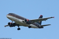 Royal Jordanian A319 JY-AYZ
