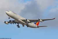 Philippine Airlines A340 RP-C3441