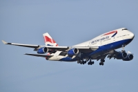 G-BYGA British Airways B747