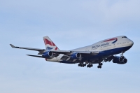 G-BYGE British Airways B747