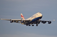 G-CIVL British Airways B747