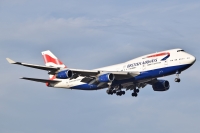 G-CIVR British Airways B747