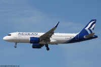 Aegean Airlines A320 NEO SX-NEQ