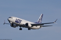LOT Polish Airlines 737 MAX-8 SP-LVH