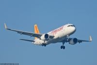 Pegasus Airlines A320 TC-DCA