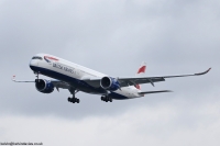 British Airways A350 G-XWBA