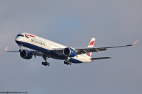 British Airways A350 G-XWBC