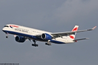 British Airways A350 G-XWBD