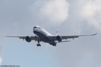 British Airways A350 G-XWBF