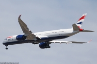 British Airways A350 G-XWBF