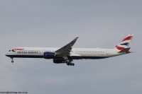 British Airways A350 G-XWBG