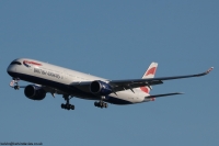 British Airways A350 G-XWBG