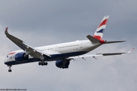 British Airways A350 G-XWBJ