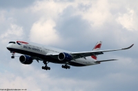 British Airways A350 G-XWBN