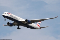 British Airways A350 G-XWBR