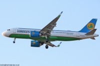 Uzbekistan Airways A320 UK32022
