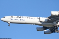 South African Airways A340 ZS-SNC