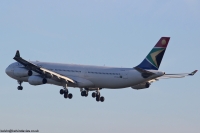 South African Airways A340 ZS-SXA